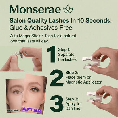 Monserae™ Reusable Magnetic Eyelashes Set