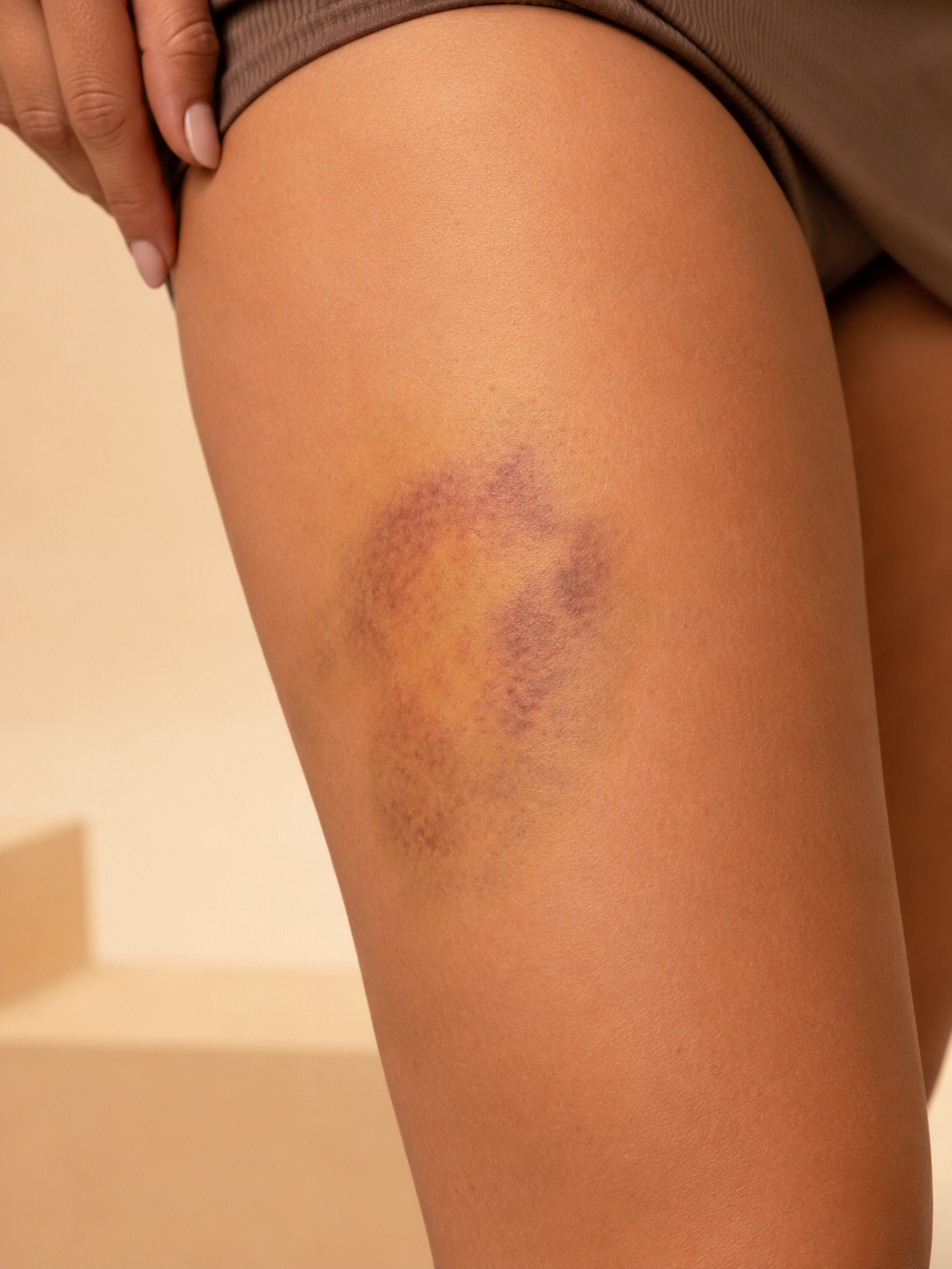 Bruises before using Monserae Body Perfector
